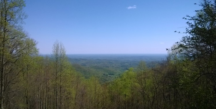 View from Springer Mountain - Day 1